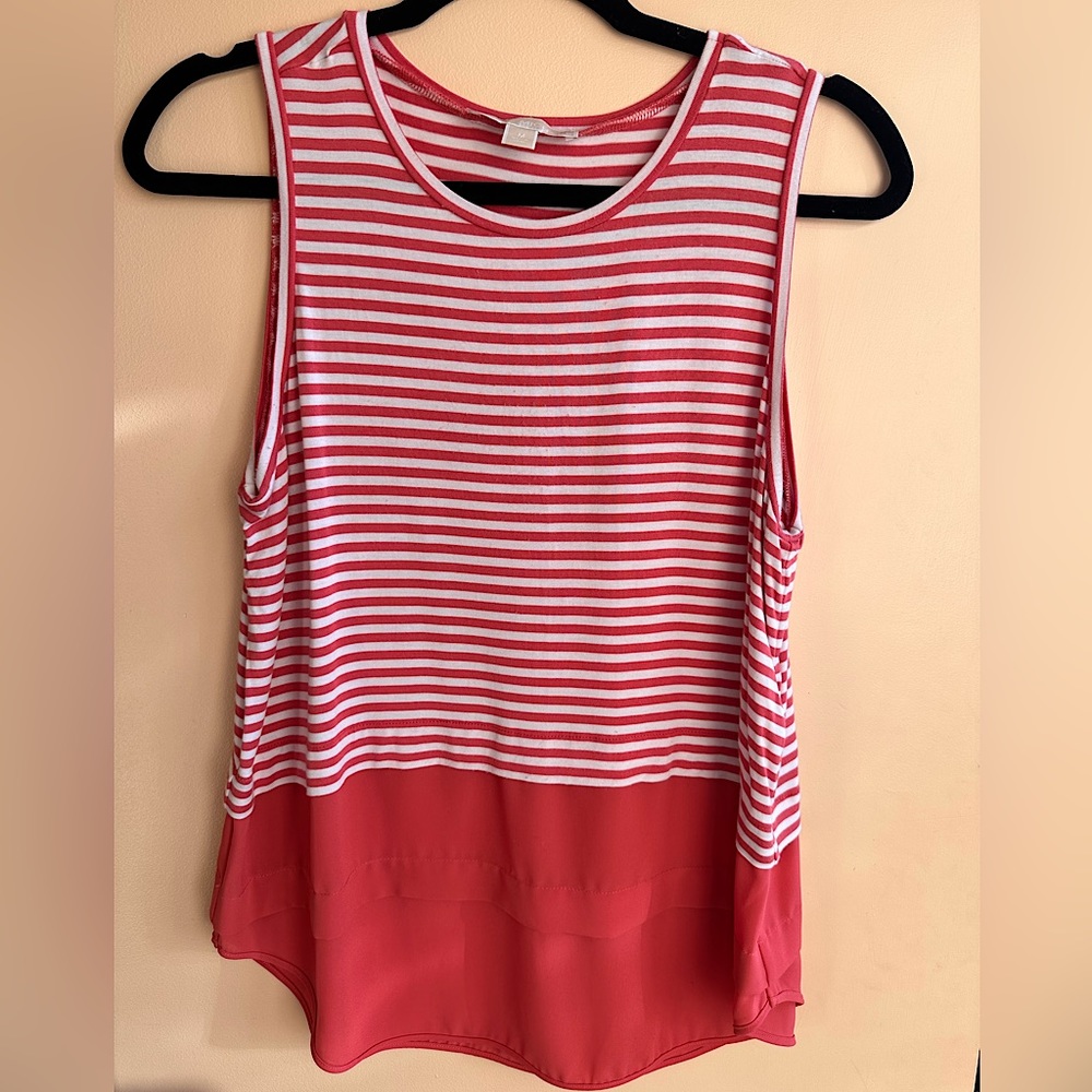 Michael Kors Women Sleeveless Blouse Tank Top - Striped